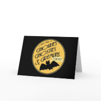 Ghoulies Ghosties and Gremlins cards