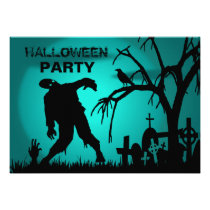 Ghoulish Halloween Costume Party Invitation
