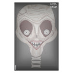 Ghoulish Skull Stationery Design