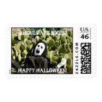 GHOULS ARE FOOLS! stamps
