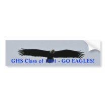 GHS Class of 1981- Go Eagles bumper stickers