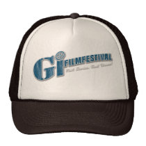 GI Film Festival Logo Hat | Blue + Brown hats