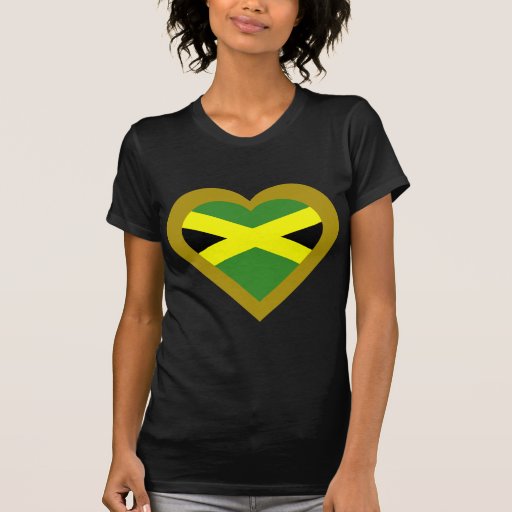 giamaica-heart. tshirts