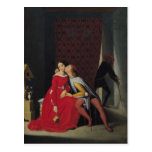 Gianciotto Discovers Paolo and Francesca, 1814 Post Card