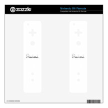 Gianna Nintendo Wii Remote Decal