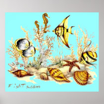 Giant 4ft SeaScene Poster posters