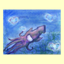 Giant and jellyfish copy posters