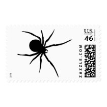 Giant Black Spider Postage Stamps