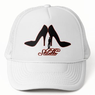 Giant Black Stilettos hat