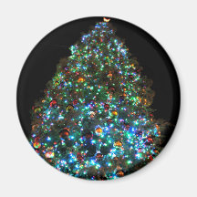 Giant Christmas Tree IIII Refrigerator Magnet