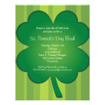 Giant Clover St Patricks Day Party Invitation