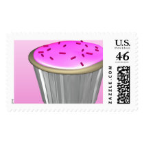 Giant Cupcake Postage Stamps