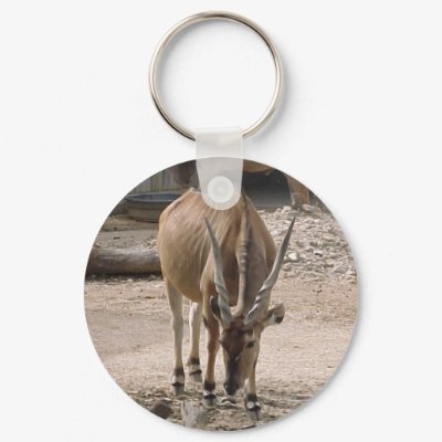 Giant Eland Keychains by smilodonart