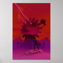 Giant Energy Gathering Tower Print
