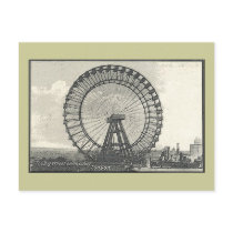 Giant Ferris Wheel LONDON postcards by MyOtherPlanet Giant Ferris Wheel LONDON postcards