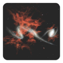 Giant galactic blobs sticker
