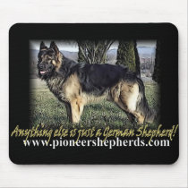 Giant German Shepherd mousepad