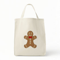 Giant Gingerbread Man Cookie Tote Bag