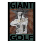 Giant Golf card