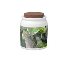 Giant Hump Headed Lizard Candy Dish
