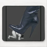 Giant Leather Stiletto Boot Mouse Pad mousepads