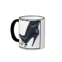 Giant Leather Stiletto Boot Mugs