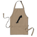 Giant Leather Thigh High Boot Tramples Apron