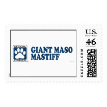 Giant Maso Mastiff Blue postage by GenuineDogOwner Giant Maso Mastiff Blue postage