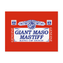 Giant Maso Mastiff postcards