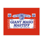Giant Maso Mastiff postcards