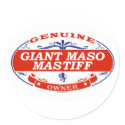Giant Maso Mastiff  stickers