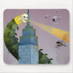 Giant Mutant Centipede Mouse Mat