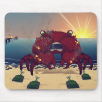 Giant Mutant Crab mousepads by sketchypictures Giant Mutant Crab mousepads