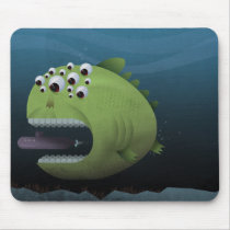 Giant Mutant Fish mousepads by sketchypictures Giant Mutant Fish mousepads
