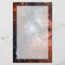 Giant Nebula Star Cluster Space Flyer