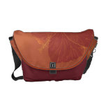 Giant Orange Hibiscus Courier Bag