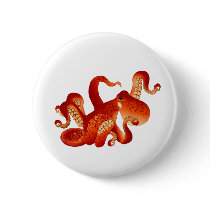 Giant Pacific Octopus buttons