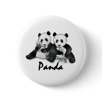 Giant Panda Bears buttons