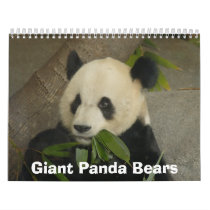 Giant Panda Bears Calendar, Giant Panda Bears