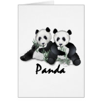 Giant Panda Bears cards