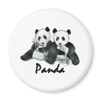 Giant Panda Bears magnets