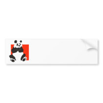 Giant Panda Bumper Stickers