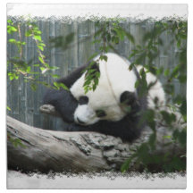 Giant Panda Set of Four Napkins
