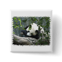 Giant Panda Square Pin