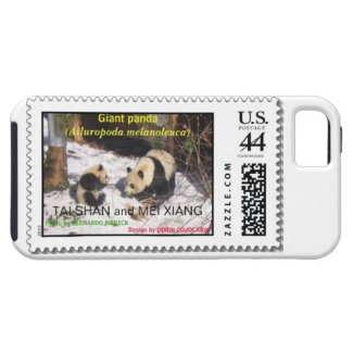 Giant panda Tai Shan and Mei Xiang Washington DC iPhone 5 Covers