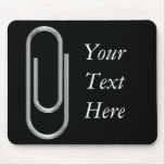 giant paper clip mouse pad