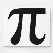 Giant "Pi" Symbol Mousepad