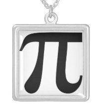 Giant "Pi" Symbol Custom Jewelry