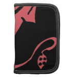 Giant pink squid on black background organizers Giant pink squid on black background organizers