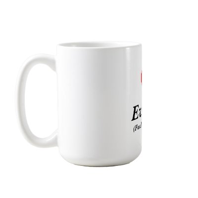 giant_red_heart, I, Everett!, (Fuckerville, USA) Mug by carlarivera